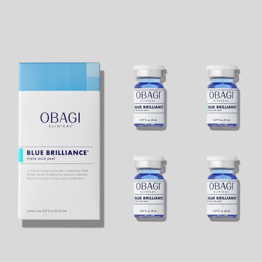 Obagi Clinical BLUE BRILLIANCE® TRIPLE ACID PEEL ( 4 vials - NWB)  $150 Retail - Picture 5 of 5